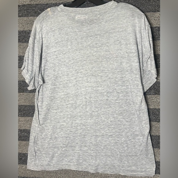 Vintage 80’s Paper Thin Detroit Pistons NBA Single Stitch Grey T-Shirt Large - Picture 8 of 8